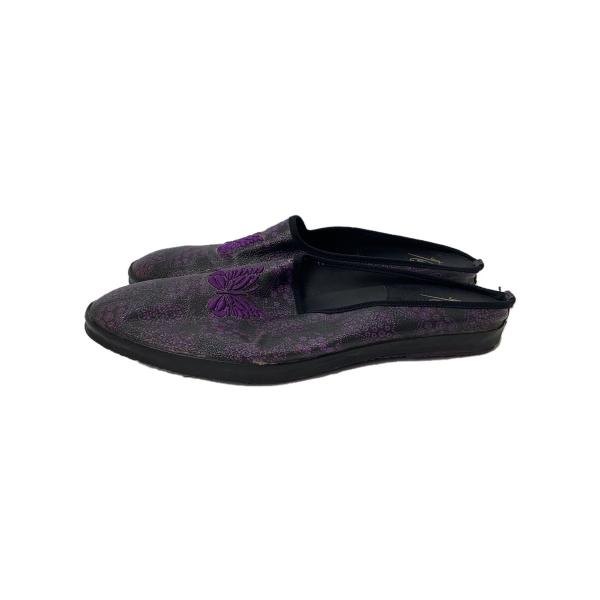Needles◆シューズ/--/BLK/PVC/Papillon PVC Mule Sneaker/...