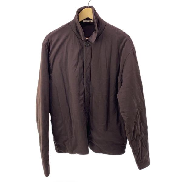AURALEE◆20AW DOUBLE CLOTH PUFFER BLOUSON/ブルゾン/4/コッ...