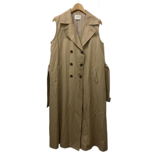 AMERI◆4WAY シアードッキングトレンチ/トレンチコート/M/コットン/BEG/0111074...