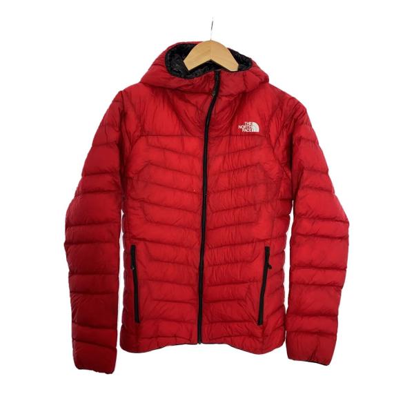 THE NORTH FACE◆THUNDER HOODIE_サンダーフーディ/NY81811/レッド...