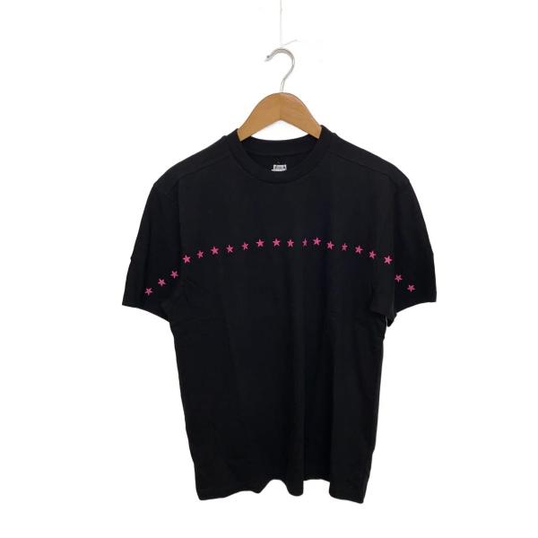 SEQUEL◆Tシャツ/M/コットン/ブラック/SQ-21SS-ST-04