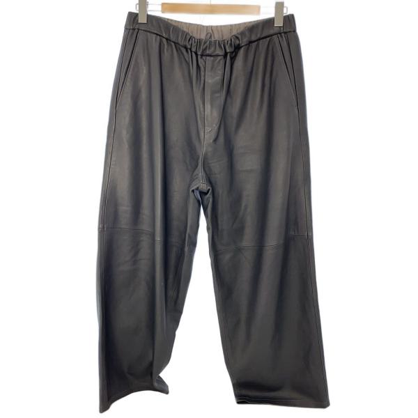 Graphpaper◆SHEEP LEATHER EASY PANTS/イージーパンツ/GM213-...