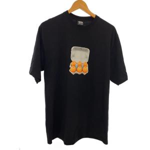 STUSSY◆25SS/Carton Tee/半袖Tシャツ/ブラック/L//