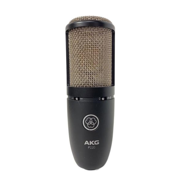 AKG◆P220/コンデンサーマイク/ショックマウント・ケース付属