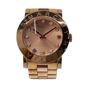 MARC BY MARC JACOBS◆クォーツ腕時計/アナログ/--/GLD/GLD/MBM321...