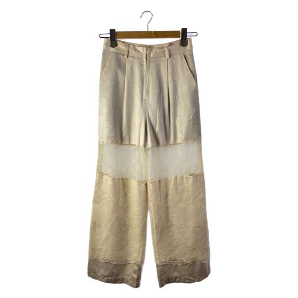 JEANASIS◆ボトム/S/ポリエステル/BEG/JS050953CF