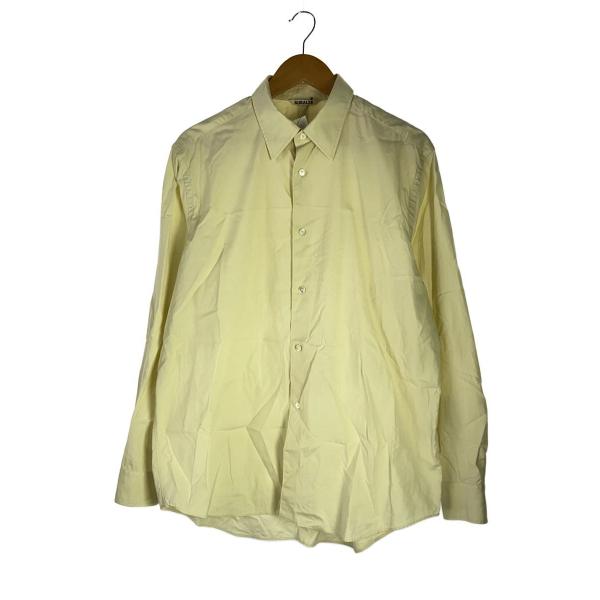 AURALEE◆24ss/WASHED FINX TWILL SHIRT/長袖シャツ/4/コットン/...