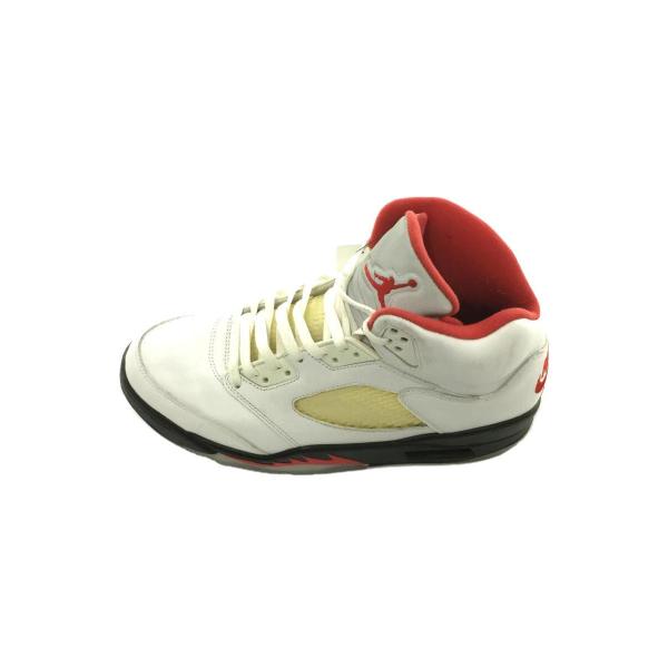 NIKE◆AIR JORDAN 5 RETRO/エアジョーダン 5 レトロ/ホワイト/DA1911-...