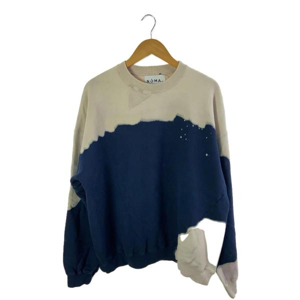 NOMA t.d.◆Hand Dyed Twist Sweat/スウェット/3/コットン/NVY/N...