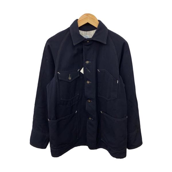 POST OVERALLS◆エンジニアジャケット/M/ウール/ネイビー/USA製