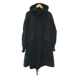 YOHJI YAMAMOTO◆22SS/REGULATION/コットンモッズコート//2/コットン/ブラック/レディース