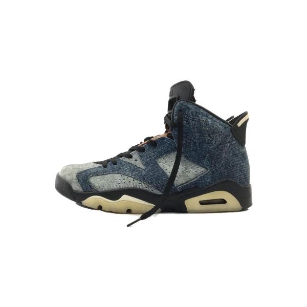 NIKE◆AIR JORDAN RETRO 6/エアジョーダン6 レトロ/インディゴ/CT5350-...