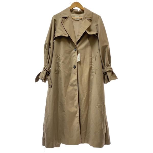 AMERI◆トレンチコート/--/ポリエステル/BEG/0181720040