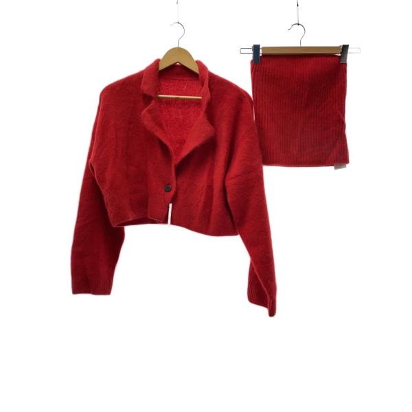 AMERI◆ニット・セーター(厚手)/FREE/ウール/RED/0224201630010