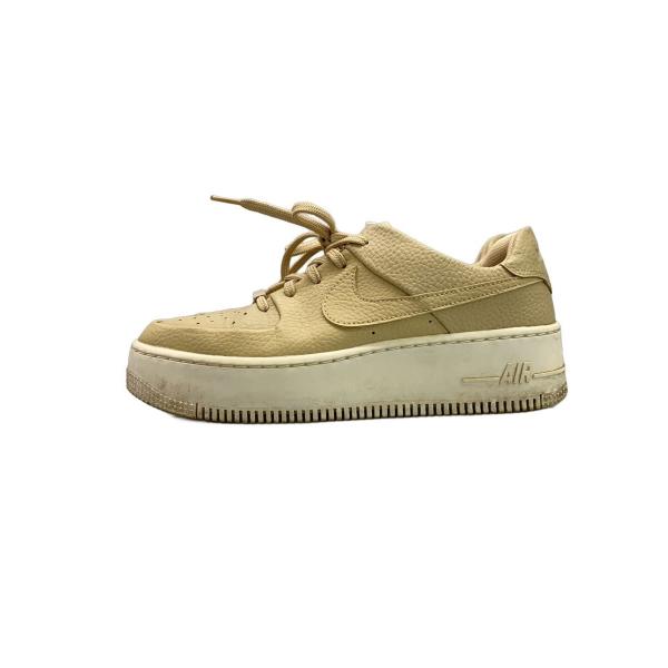 NIKE◆W AF1 SAGE LOW/ウィメンズエアフォースセージロー/ベージュ/AR5339-2...