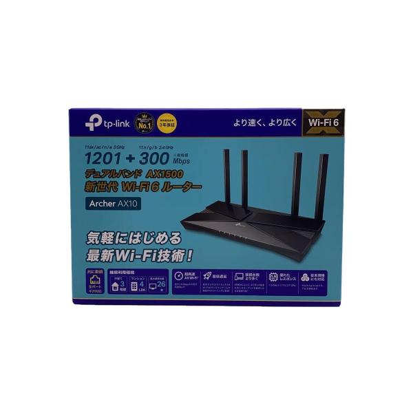 tp-link◆無線LANルーター/Wi-Fiルーター/ Archer AX10