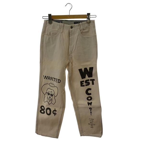 WESTOVERALLS◆ボトム/27/コットン/IVO/23SSPT801P2