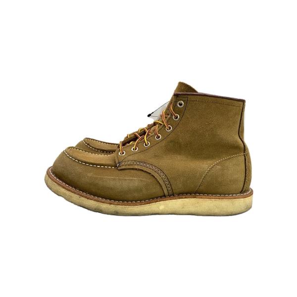 RED WING◆レースアップブーツ/27.5cm/CML/スウェード/8881