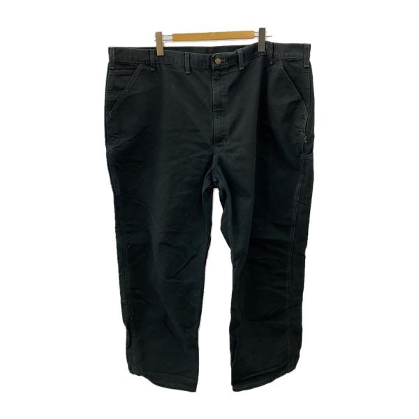 Carhartt◆ストレートパンツ/50/コットン/BLK/無地