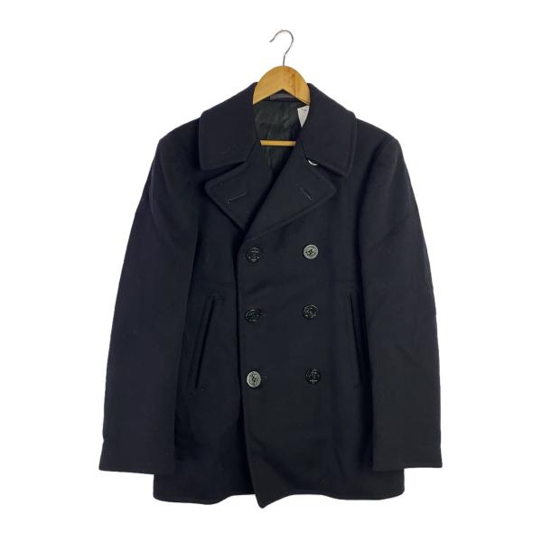 NAVAL CLOTHING FACTORY◆ピーコート/36/ウール/BLK/無地/N 140-6...