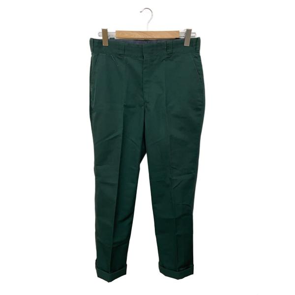 UNITOG◆ストレートパンツ/34/ポリエステル/グリーン