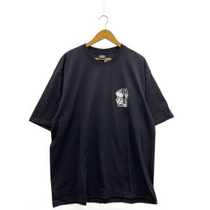 STUSSY◆Tシャツ/XL/コットン/BLK/プリント/1905187//
