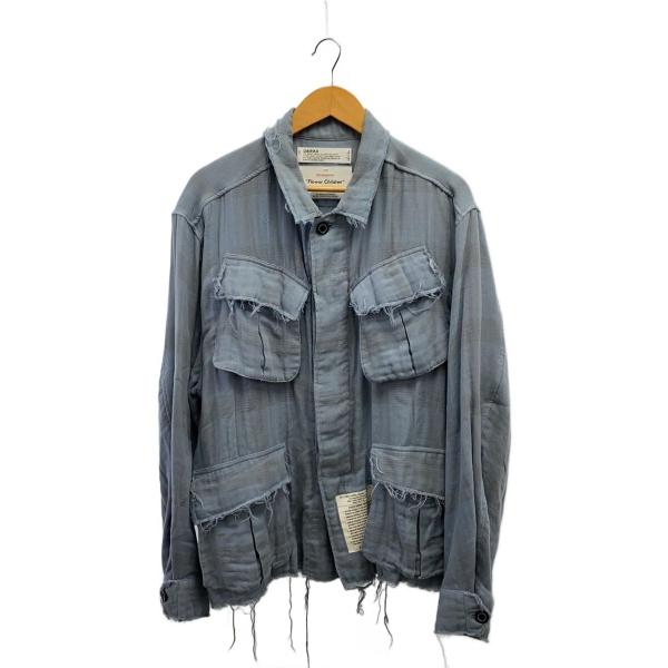 DAIRIKU◆Double Gauze Check Fatigue Jacket/ジャケット/FR...