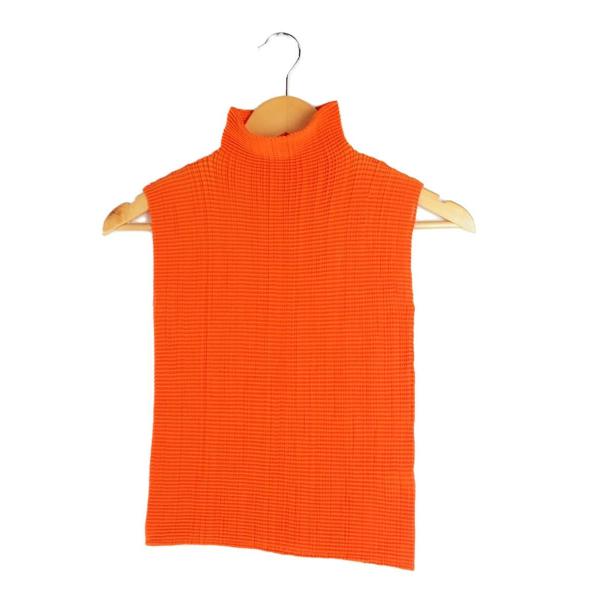 PLEATS PLEASE ISSEY MIYAKE◆トップス/M/ポリエステル/ORN/IM94F...