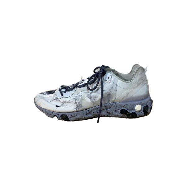 NIKE◆REACT ELEMENT 55/リアクト エレメント 55/ホワイト/CJ3312-00...