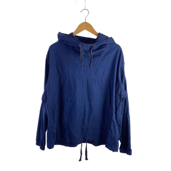 BEAMS +◆24SS/MIL Smock Indigo Rip Stop/L/コットン/NVY/...
