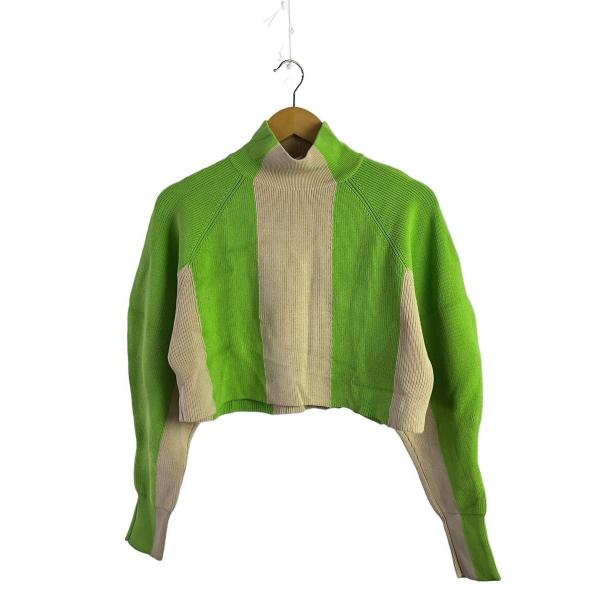 AMERI◆ニット・セーター(厚手)/--/レーヨン/GRN/02220161860