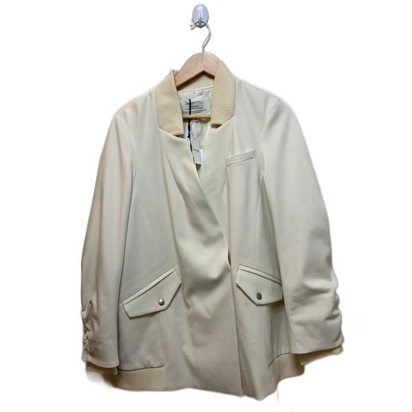 AMERI◆MILITARY DOCKING COLLARLESS/FREE/ポリエステル/CRM/...