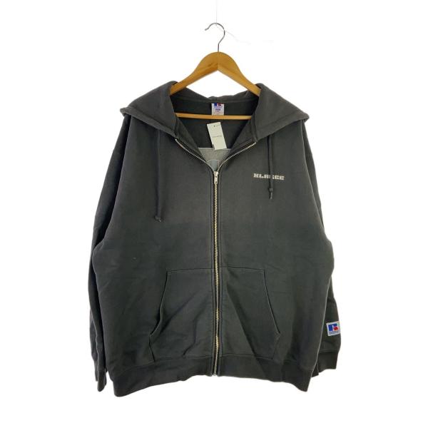 RUSSELL ATHLETIC◆ジップパーカー/XL/コットン/GRY/無地/RC-24295