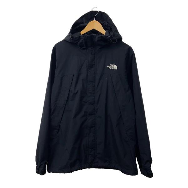 THE NORTH FACE◆SCOOP JACKET_スクープジャケット/L/ナイロン/BLK/ノ...