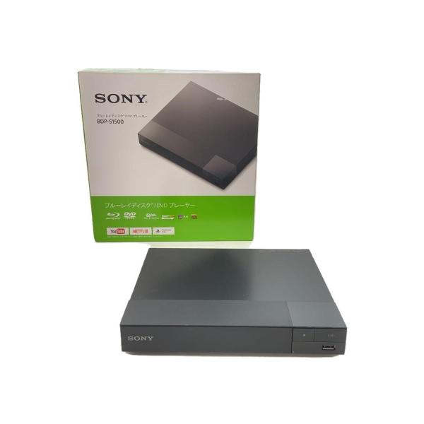 SONY◆ブルーレイプレーヤー BDP-S1500/ソニー/