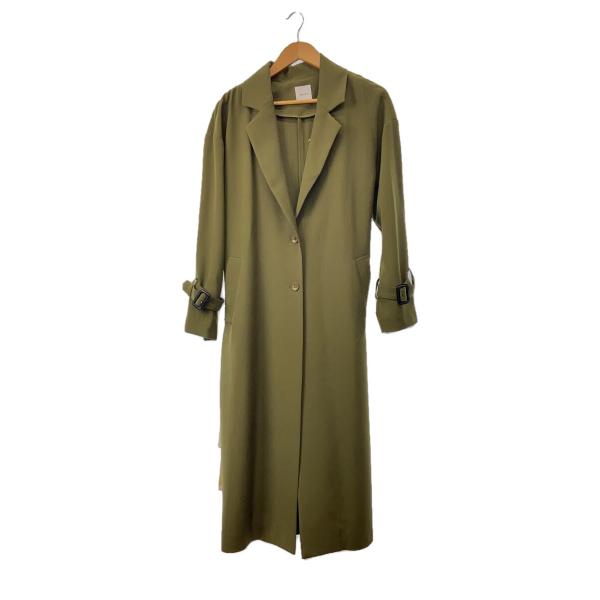 AMERI◆チェスターコート/--/ポリエステル/GRN/018170400/アメリヴィンテージ/グ...