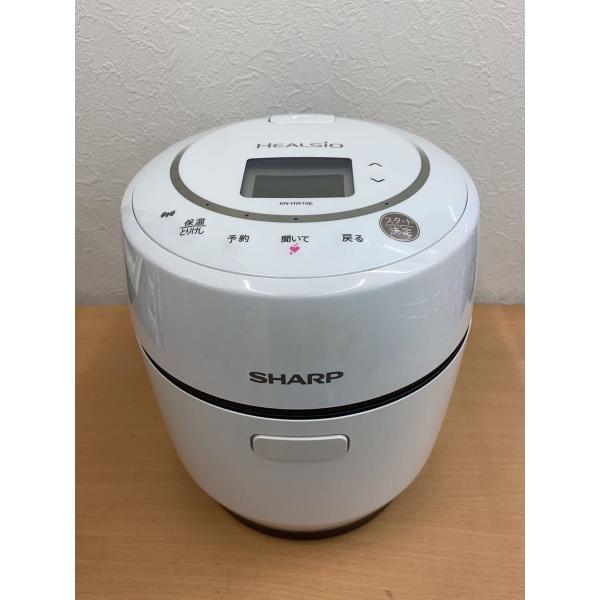 SHARP◆電気調理家電/ヘルシオ ホットクック KN-HW10E-W [ホワイト系]/無水鍋/1L...