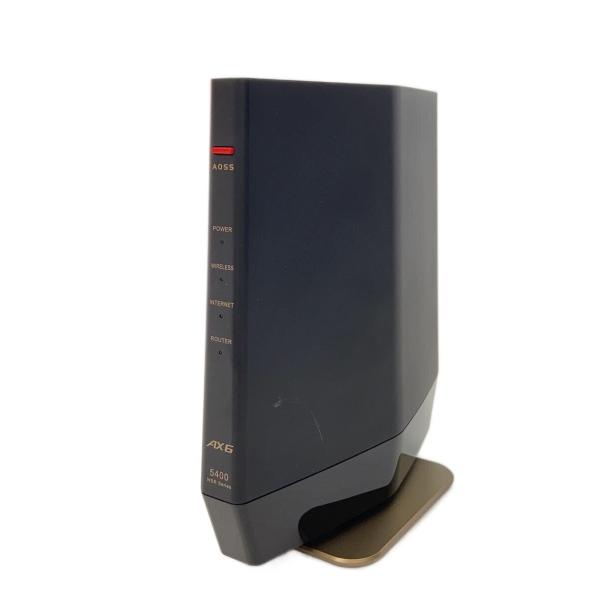 BUFFALO◆無線LANルーター(Wi-Fiルーター) WSR-5400AX6S-MB/ブラック/...