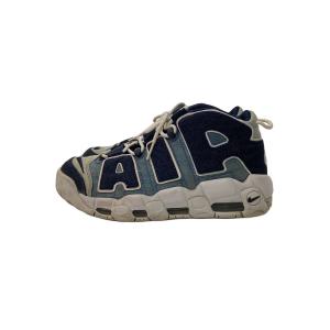 NIKE◆AIR MORE UPTEMPO 96 QS/エアモアアップテンポ/インディゴ/CJ6125-100/26cm///