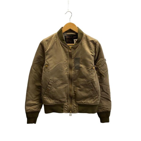 TMT◆L2B TYPE FLIGHT JACKET/フライトジャケット/M/ナイロン/KHK/TJ...