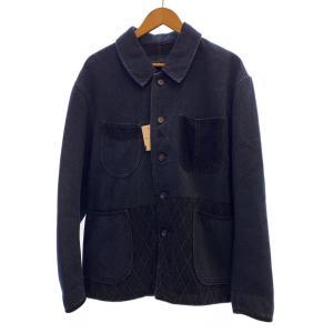 Porter Classic◆PC KENDO FRENCH JACKET/カバーオール/L/コットン/IDG/PC-001-001