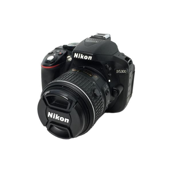 Nikon◆デジタル一眼カメラ D5300 18-55 VR IIレンズキット [ブラック]/201...