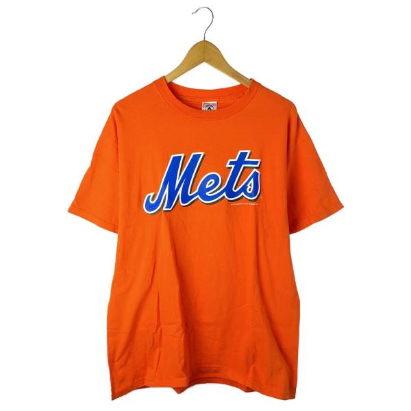 DELTA◆Tシャツ/L/コットン/ORN/プリント/Mets/2001年/新庄剛志/SHINJO