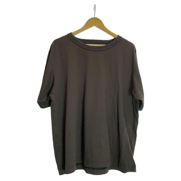 SOPHNET.◆BASIC WIDE TEE/ベーシックワイドTシャツ/L/コットン/BRW/SO...