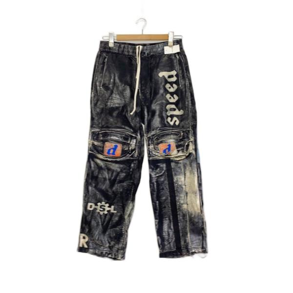 DIESEL◆ストレートパンツ/86/レーヨン/GRY/P-FERGY-B/トロンプルイユ/転写/?...