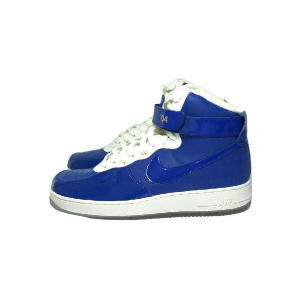 NIKE◆AIR FORCE 1/2004 NBA FINALS/ハイカットスニーカー/29cm/ブ...