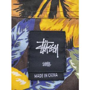 STUSSY◆半袖シャツ/S/コットン/ブラウ...の詳細画像2