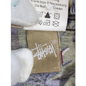 STUSSY◆半袖シャツ/S/コットン/ブラウ...の詳細画像4