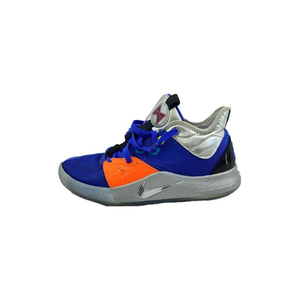 NIKE◆PG 3 NASA EP/ポールジョージ3ナサEP/ブルー/CI2667-400/27cm...