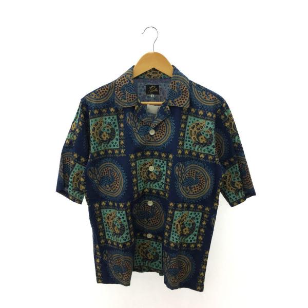 Needles◆22SS/Cabana Shirt Cloth Batik Print/半袖シャツ/...